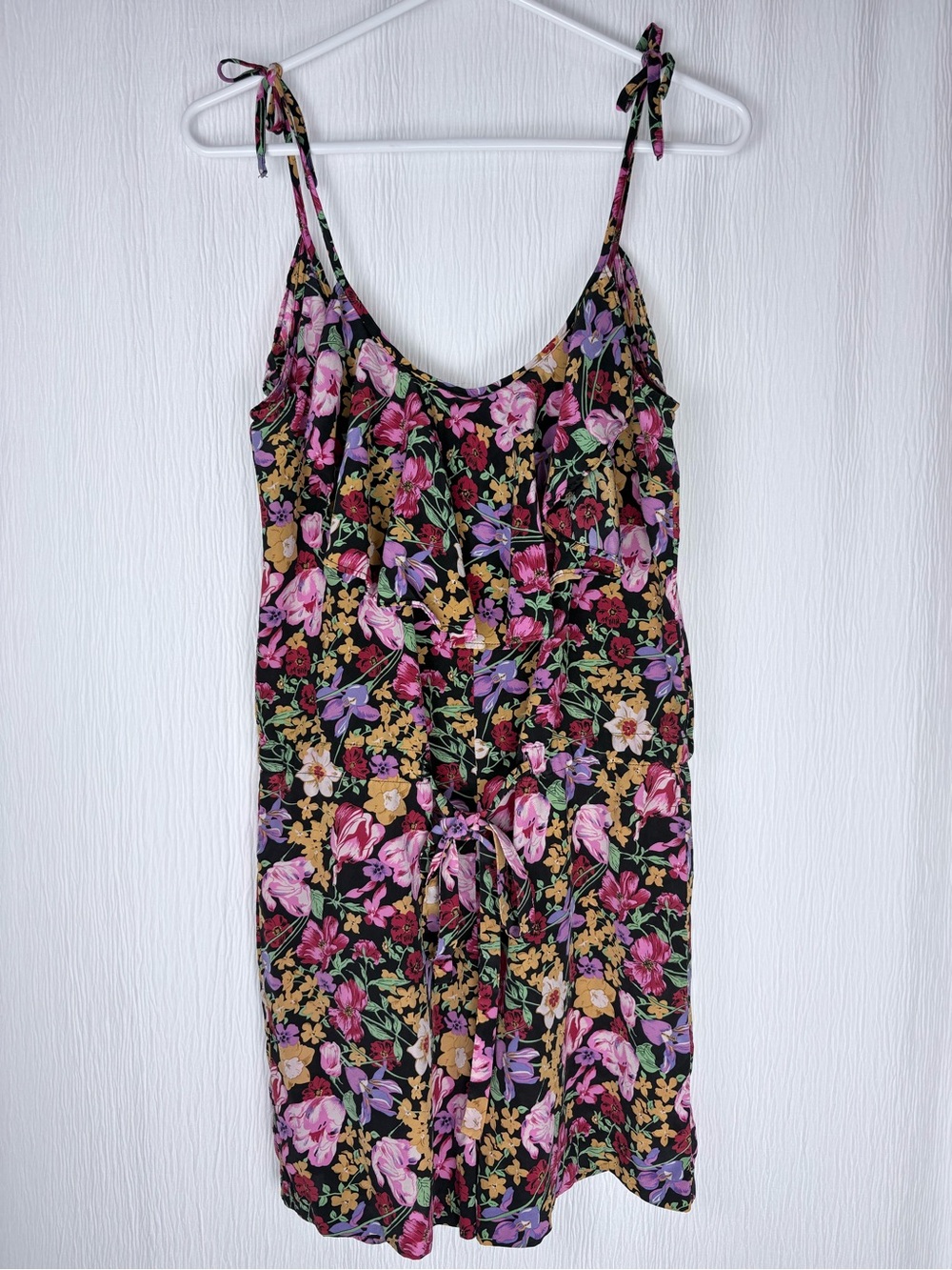 AKA, Silk Floral Romper, Women’s size Small